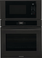 Frigidaire® 30" Black Oven/Microwave Combo Electric Wall Oven