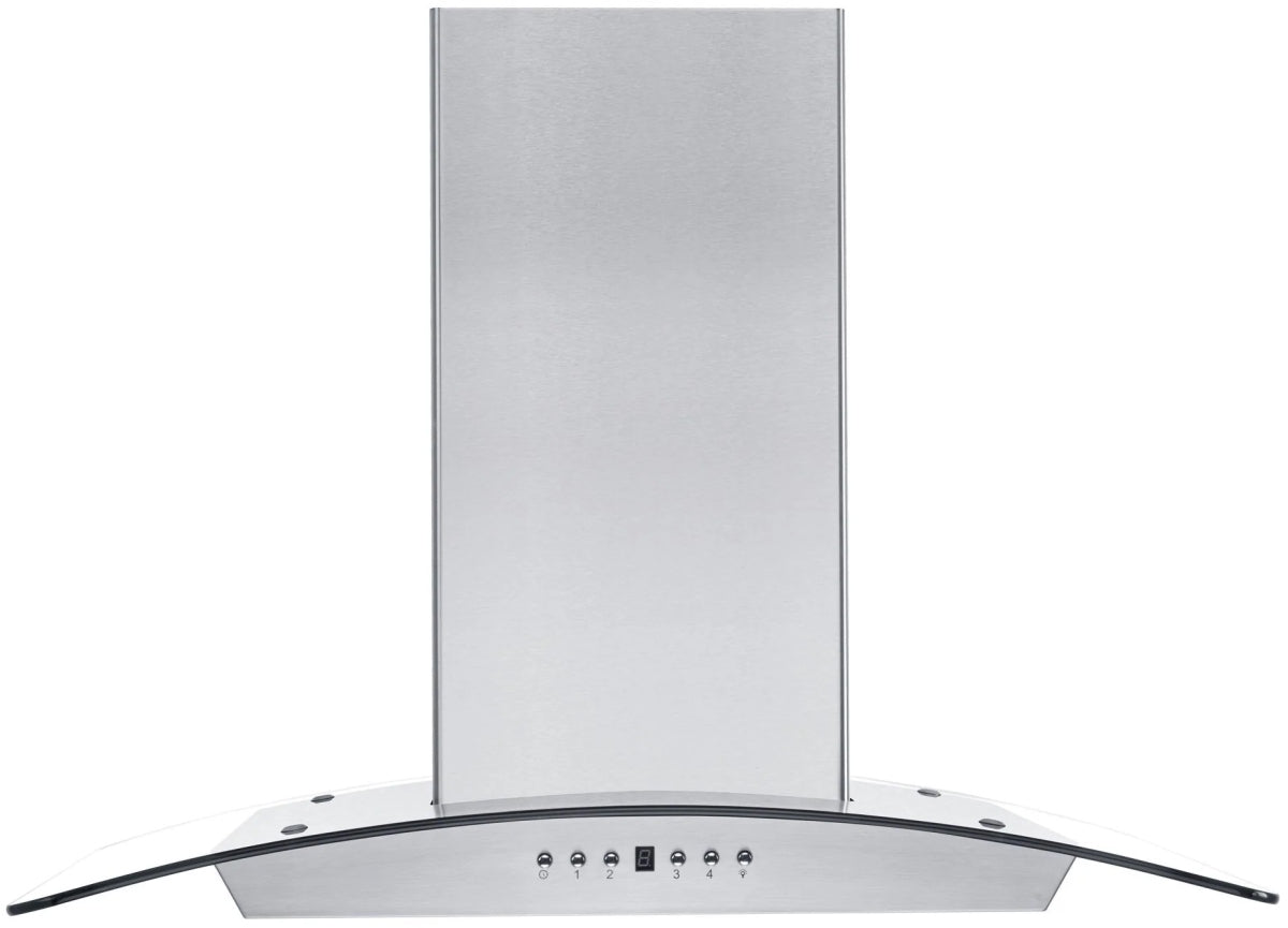 ZLINE 30" Stainless Steel and Glass Wall Mounted Range Hood