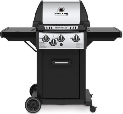 Broil King® Monarch 340 Series 22" Black Free Standing Grill