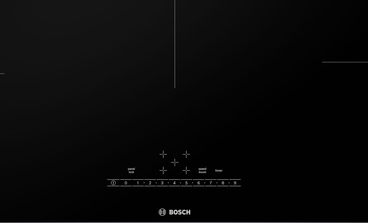 Bosch® 500 Series 36" Black Induction Cooktop