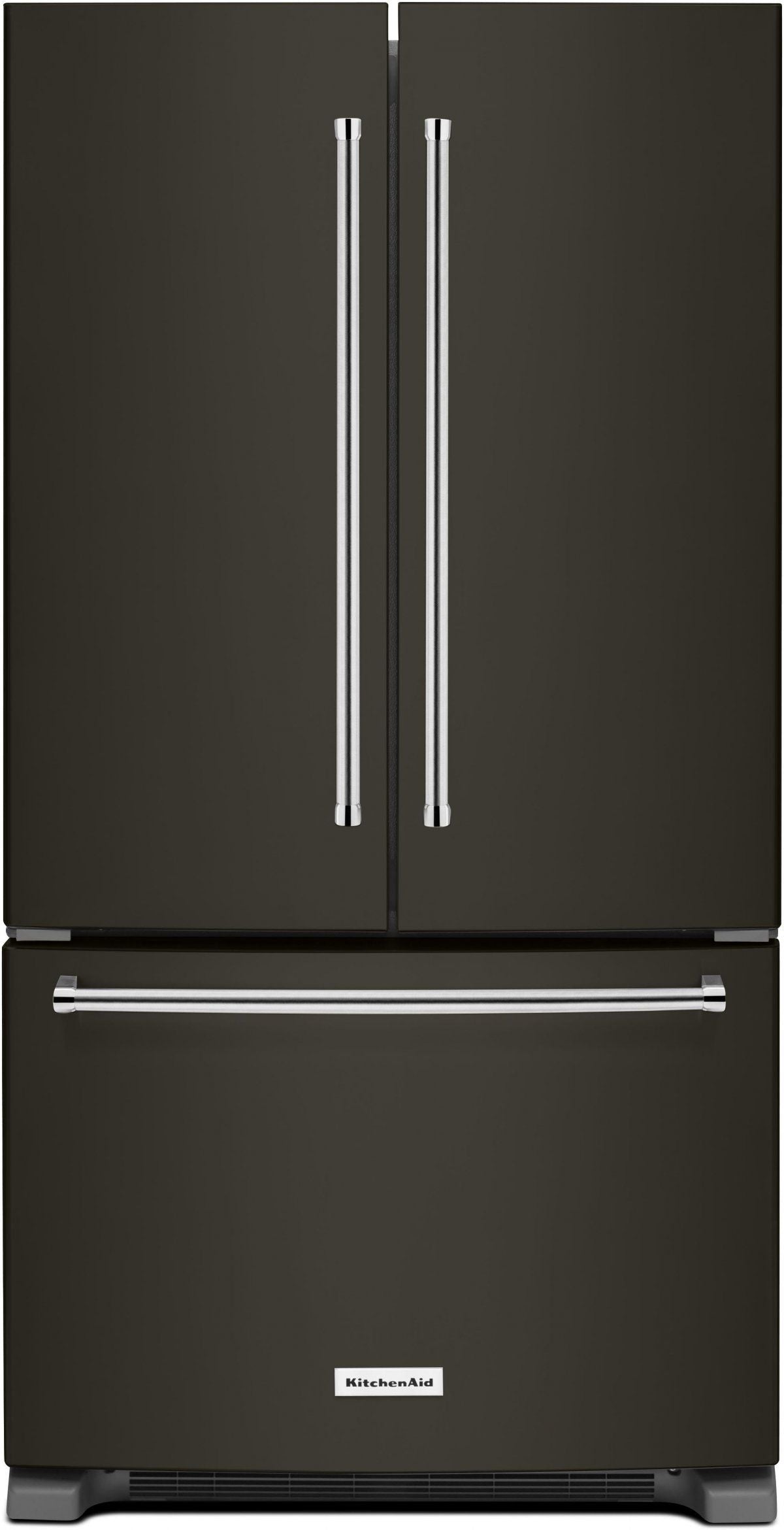 KitchenAid® 25.19 Cu. Ft. Black Stainless Steel with PrintShield Finish French Door Refrigerator