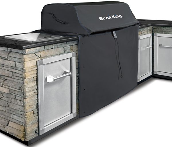 Broil King® Imperial 490 and Regal 420 Series Black Built In Grill Cover