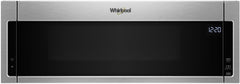 Whirlpool® 1.1 Cu. Ft. Black On Stainless Over The Range Microwave