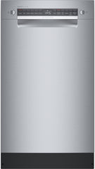 Bosch® 800 Series 18" Stainless Steel Front Control Built In Dishwasher