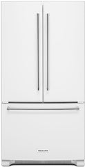 KitchenAid® 20.0 Cu. Ft. White Counter Depth French Door Refrigerator