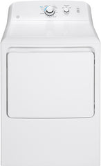 GE® 7.2 Cu. Ft. White Front Load Gas Dryer