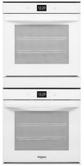 Whirlpool® 24" White Double Electric Wall Oven