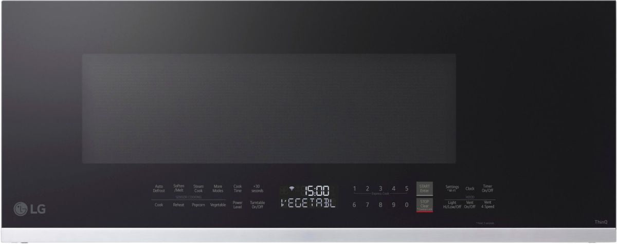 LG 1.3 Cu. Ft. PrintProof® Stainless Steel Over The Range Microwave
