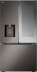 LG 26 Cu. Ft. PrintProof Black Stainless Steel Counter Depth French Door Refrigerator