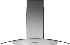 Zephyr Brisas BML 30" Stainless Steel with Glass Canopy Island Range Hood