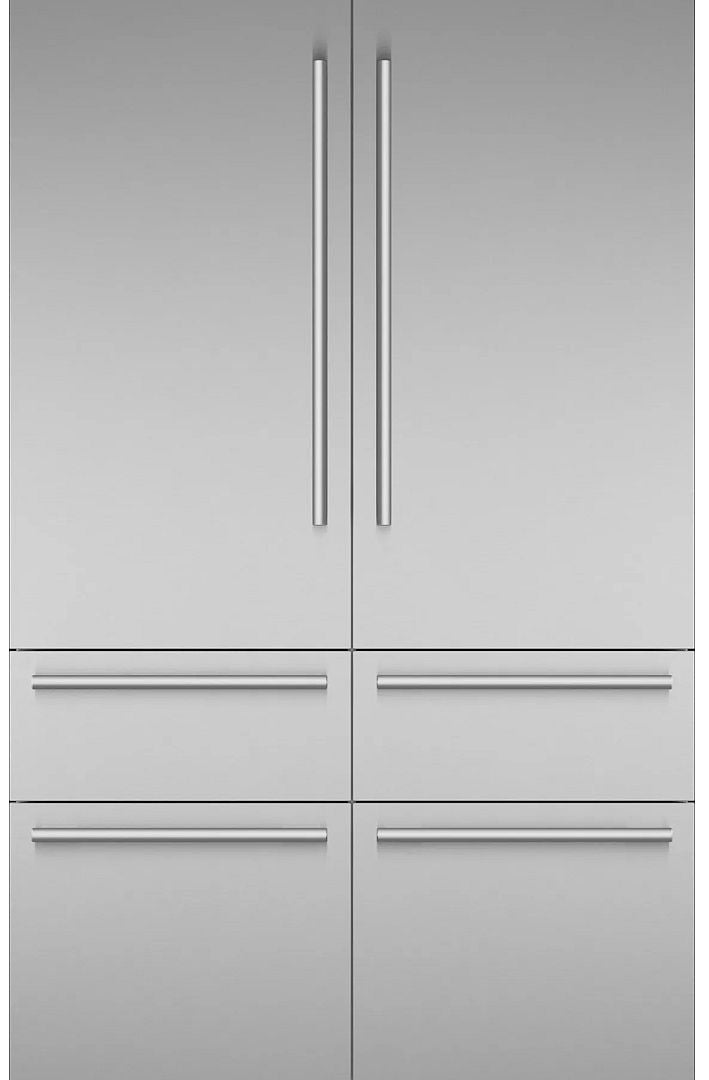 Thermador® Freedom® 48'' Masterpiece® Stainless Steel Built-in Counter Depth French Door Freezer