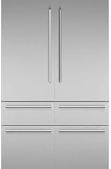 Thermador® Freedom® 48'' Masterpiece® Stainless Steel Built-in Counter Depth French Door Freezer