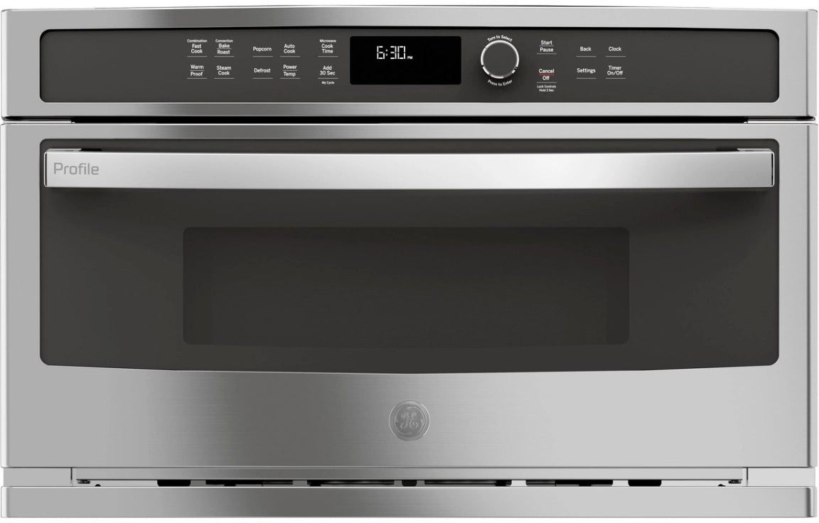 GE Profile 1.7 Cu. Ft. Stainless Steel Built In Microwave/Convection
