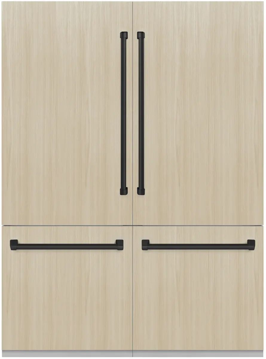 ZLINE Autograph Edition 60 in. 32.2 Cu. Ft. Panel Ready Built In Counter Depth French Door Refrigerator