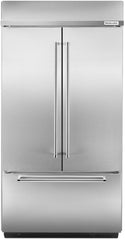KitchenAid® 42 in. 24.2 Cu. Ft. Stainless Steel Built In Counter Depth French Door Refrigerator
