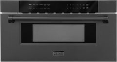 ZLINE 1.2 cu. ft. Black Stainless Steel Built-in Microwave Drawer
