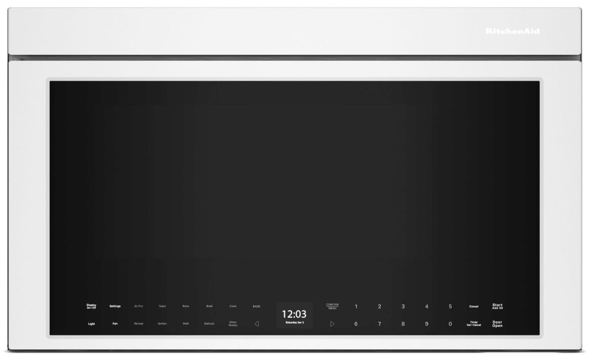 KitchenAid® 1.1 Cu. Ft. White Over The Range Microwave