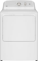 GE® 6.2 Cu. Ft. White Electric Dryer