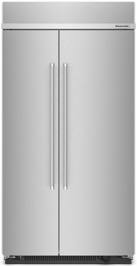 KitchenAid® 42 in. 25.5 Cu. Ft. PrintShield Finish Stainless Steel Built In Counter Depth Side-by-Side Refrigerator