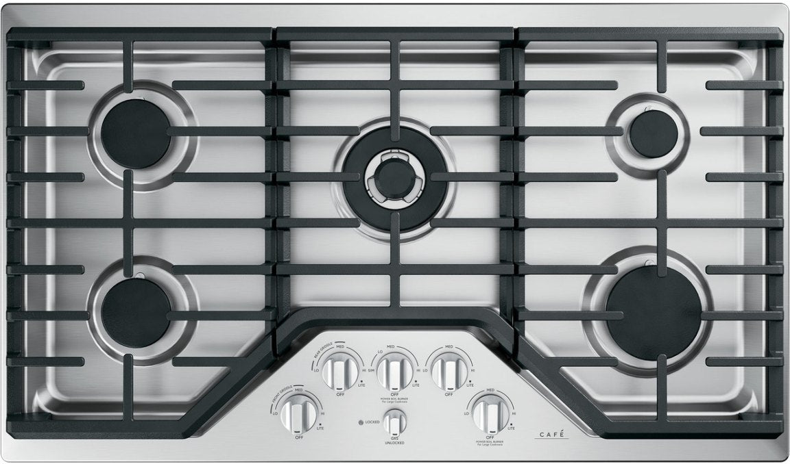 Café 36" Stainless Steel Gas Cooktop
