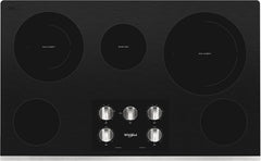 Whirlpool® 36" Stainless Steel Electric Cooktop