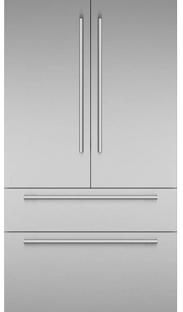 Thermador® Freedom® 42'' Masterpiece® Stainless Steel Built In Counter Depth French Door Freezer