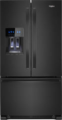 Whirlpool® 24.7 Cu. Ft. Black Freestanding French Door Refrigerator