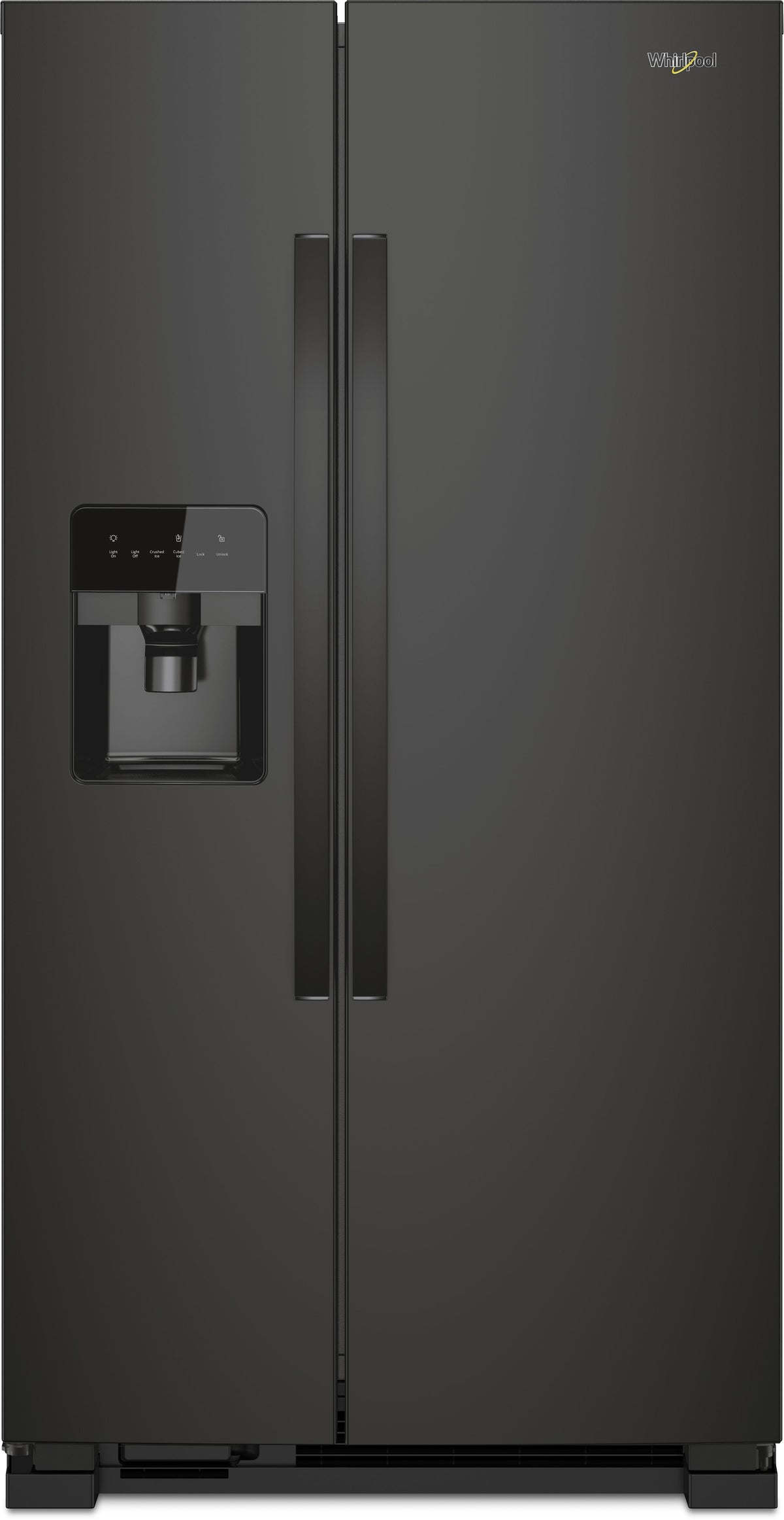 Whirlpool® 33 in. 21.4 Cu. Ft. Black Side-By-Side Refrigerator