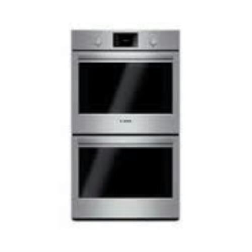 Bosch 500 Series 30" 9.2 cu.ft EcoClean Double SS Electric Wall Oven HBL5551UC