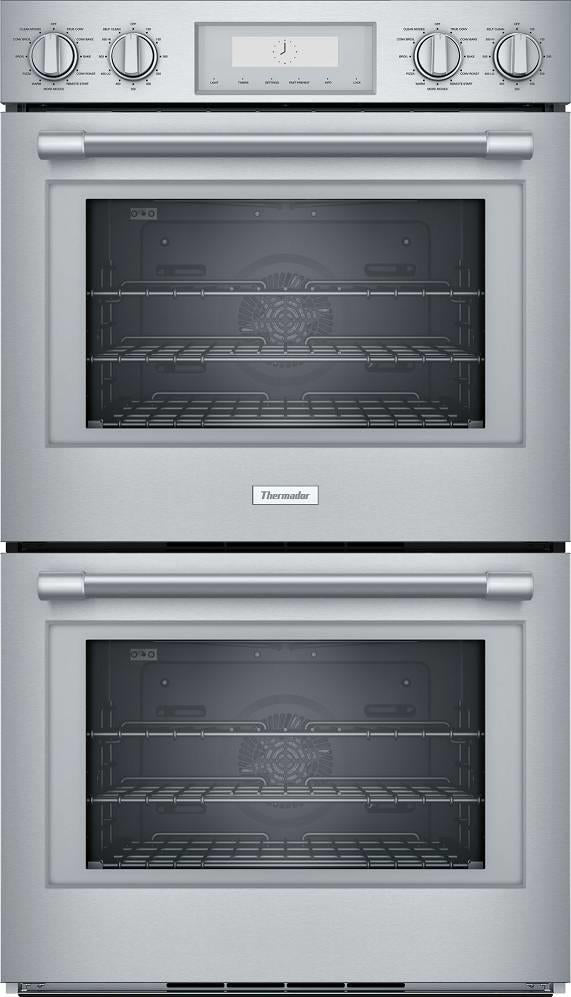 Thermador Professional Series 30" SoftClose Hinges SS Double Wall Oven PO302W