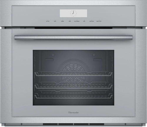 Thermador 30 Inch SS Soft Close Wifi Steam Convection Wall Oven MEDS301WS