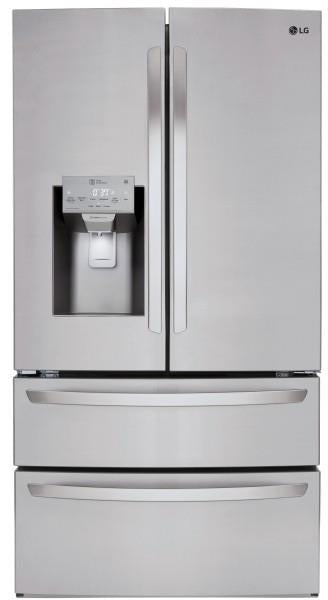 LG LMXS28626S 36" 4Door French Door Refrigerator 27.8 cu.ft Capacity Pictures - Alabama Appliance