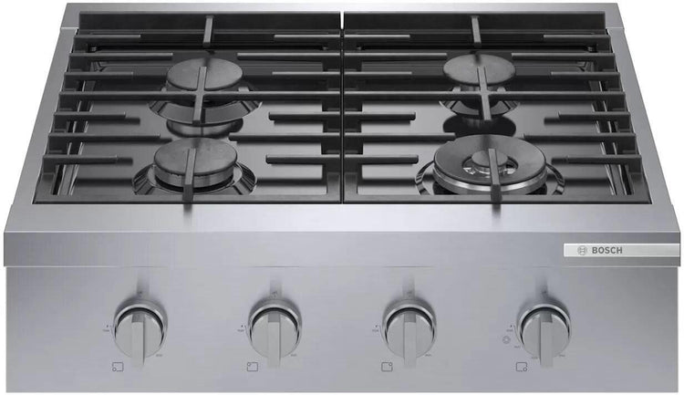 Bosch 800 Series 30" 4 Sealed Burners Dual Flame Burner Gas Rangetop RGM8058UC