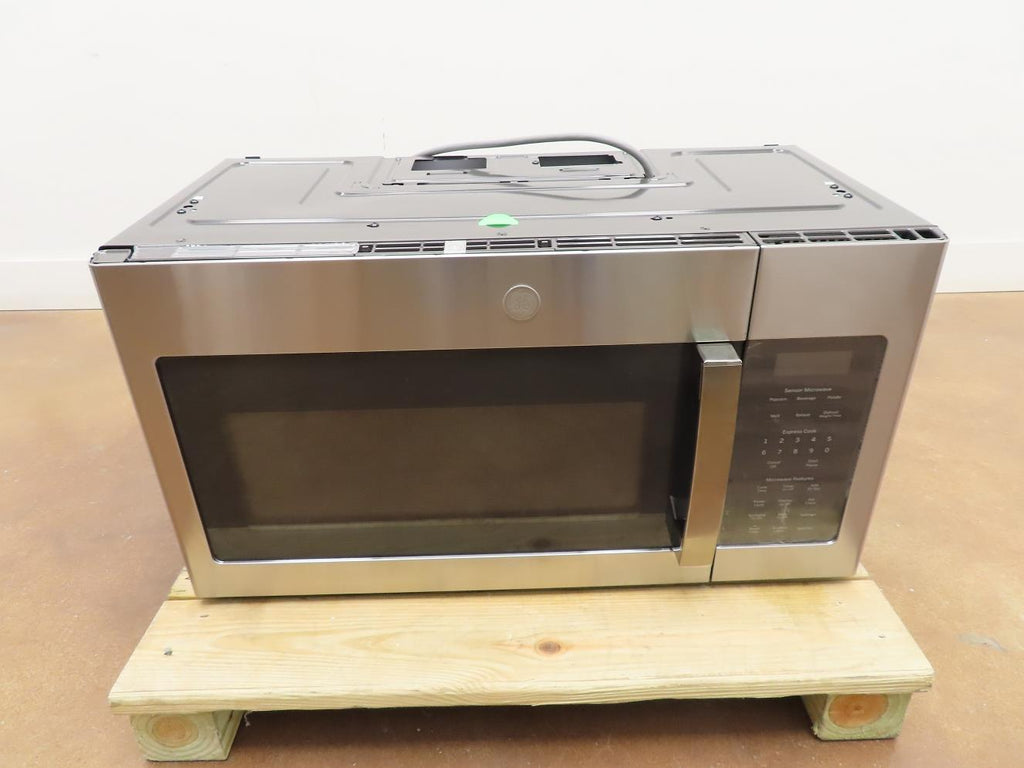 GE JVM61725KSS 1.7 Cu.Ft. Over-the-Range Microwave Oven with 300 CFM Ventilation - Alabama Appliance