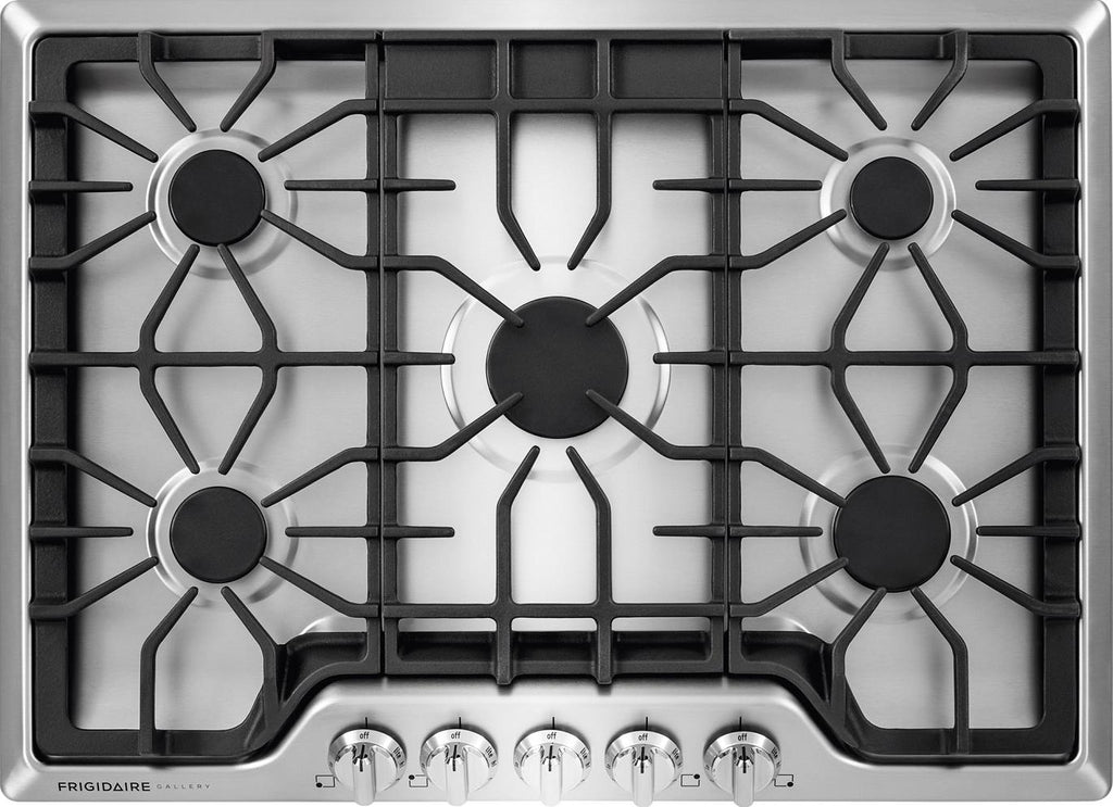 Frigidaire Gallery Series FGGC3047QS 30" Gas Cooktop Stainless Full Warranty - Alabama Appliance