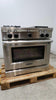 KitchenAid 36" 4-burner + Griddle Dual Fuel SS Freestanding Range KDRS463VSS