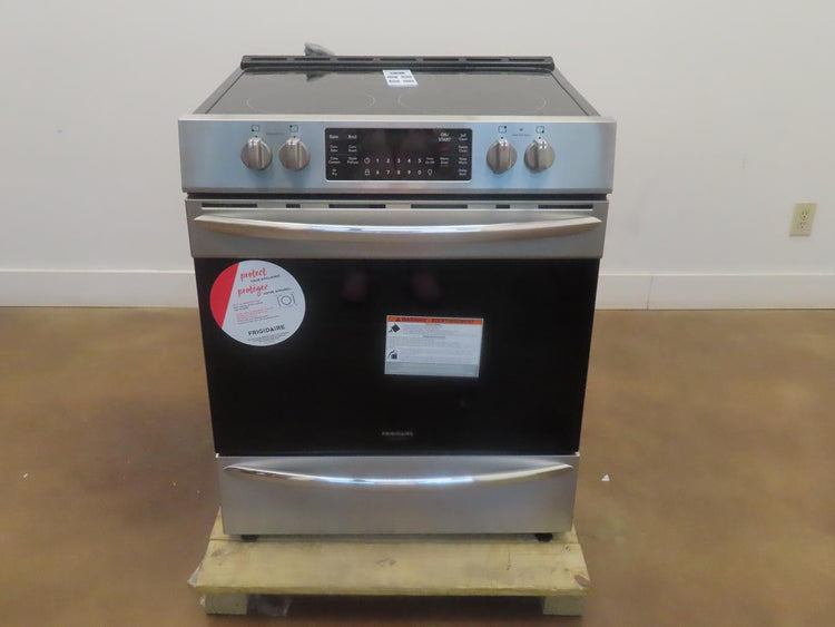 Frigidaire Gallery Series 30" Air Fry True Convection Electric Range FGEH3047VF