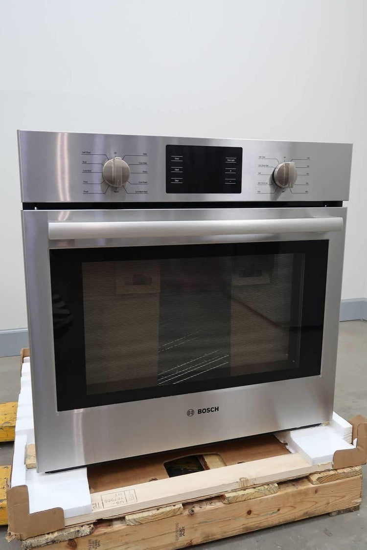 Bosch 500 Series 30" 4.6 cu.ft European Convection Electric Wall Oven HBL5451UC