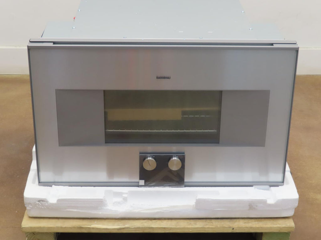 Gaggenau 400 Series BS485612 30" Single Combi-Steam Smart Electric Wall Oven