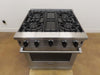 Viking 5 Series 30" 4 Open SureSpark Burners Stainless Gas Range VGIC53024BSS