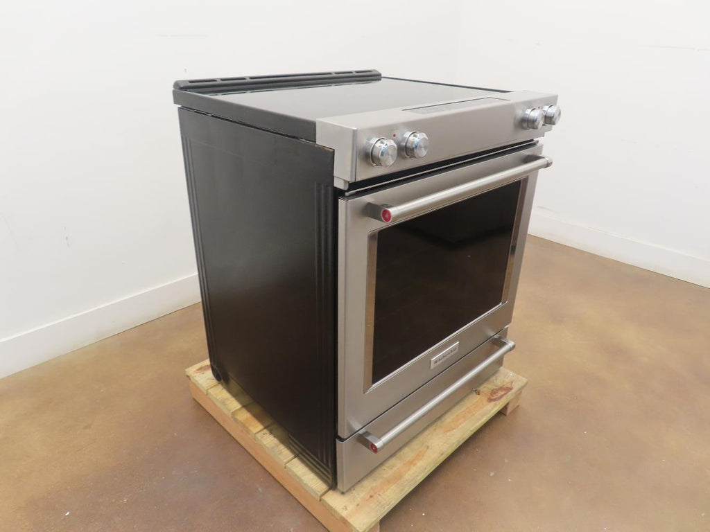 KitchenAid Electric Convection Range 30 in Stainless Steel