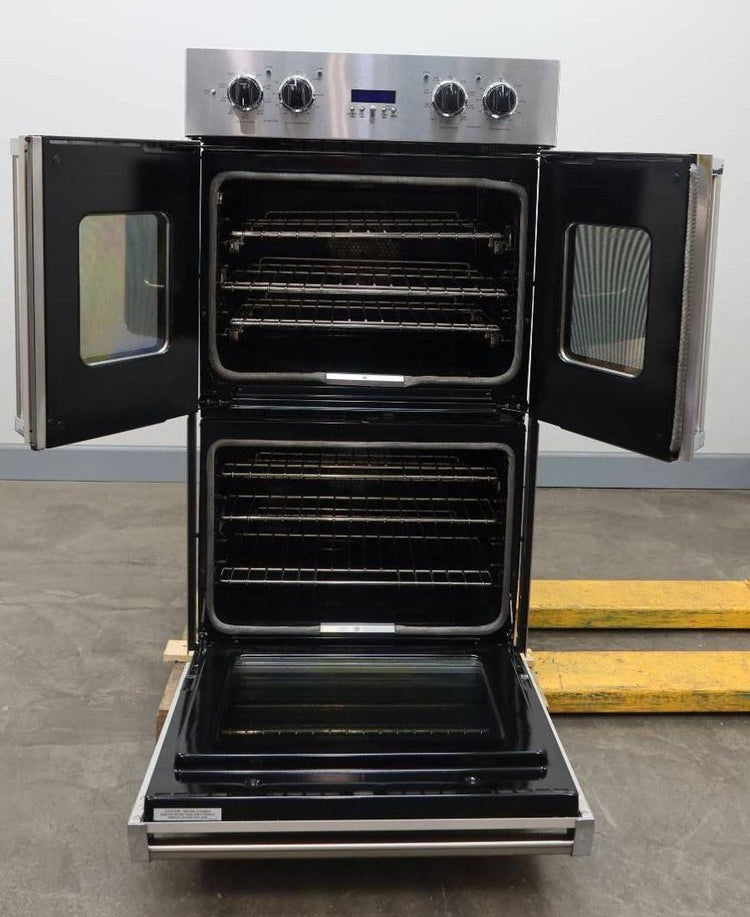 Viking 7 Series 30 Inch Grey Double Convection Electric Wall Oven VDOF7301PG