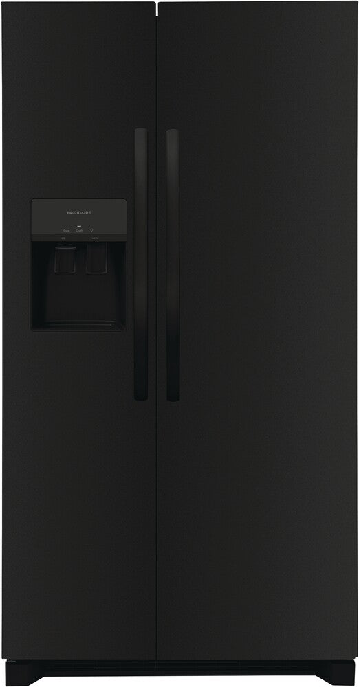 Frigidaire FRSS2623AB 36" Freestanding Side by Side Refrigerator Full Warranty