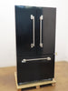 AGA Elise MELFDR23BLK 36" Counter Depth French Door Gloss Black Refrigerator