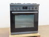 Bosch 800 Series HGS8045UC Black Stainless Steel 30" Freestanding Gas Range IMGS