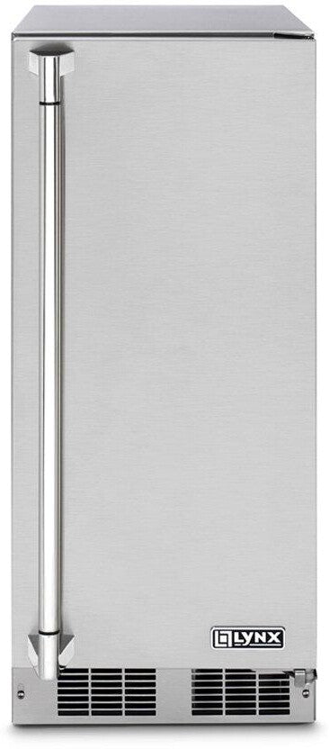 Lynx LN15ICE 15" Built-In Clear Ice Maker 39 lbs Daily Ice Production Outdoor