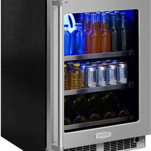 Marvel Professional Series MP24BCG4RS 24 Inch Built-In Beverage Center