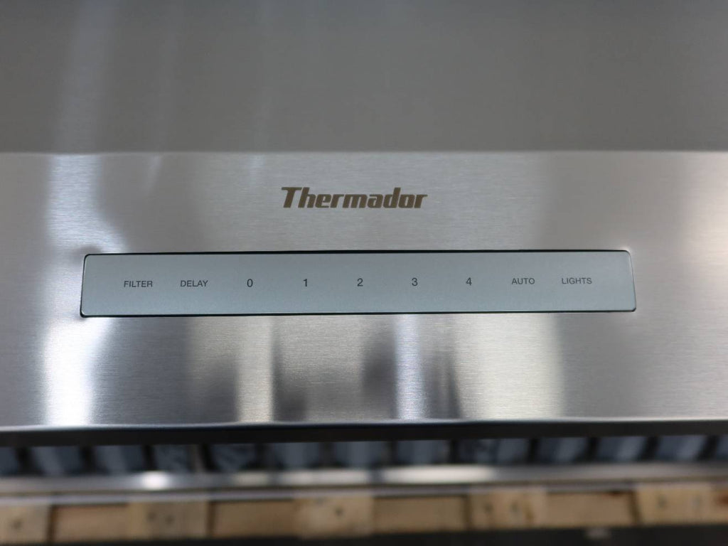 Thermador 48" Delay Shut-Off 4-speed SS Professional Series Wall Hood PH48HWS