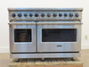 Viking 7 Series VDR74828BSSLP 48" Professional Dual Fuel Range 2022 Model