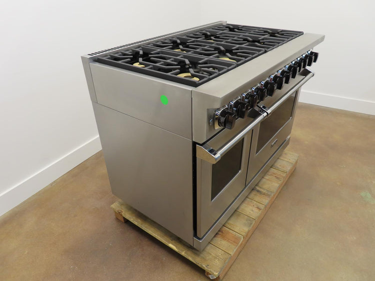 Viking 7 Series VDR74828BSSLP 48" Professional Dual Fuel Range 2022 Model